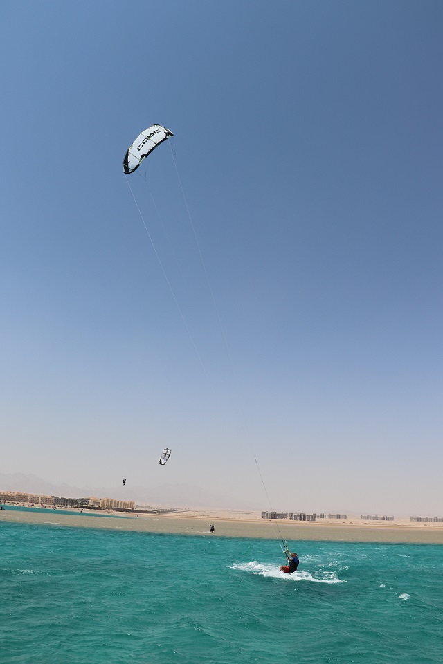 Sporty wodne - kiteboarding Egipt