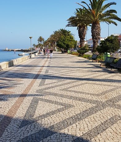 Lagos, Algarve, promenada,
