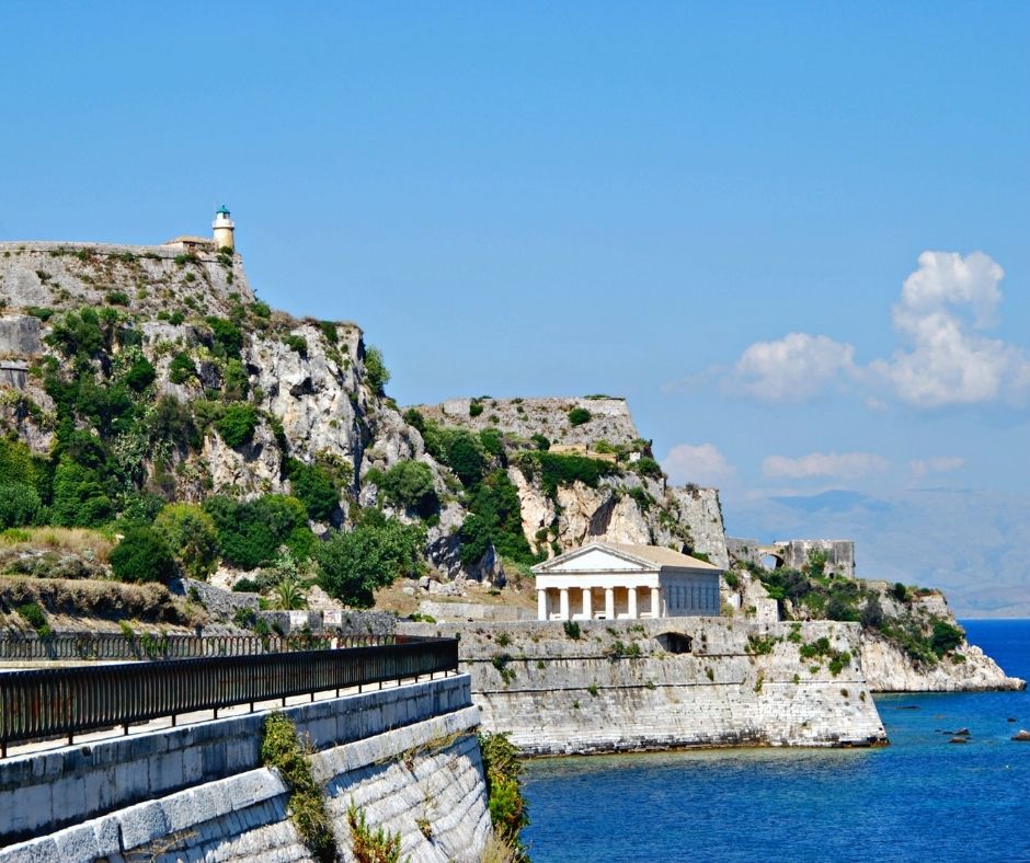 Korfu, Stara Forteca